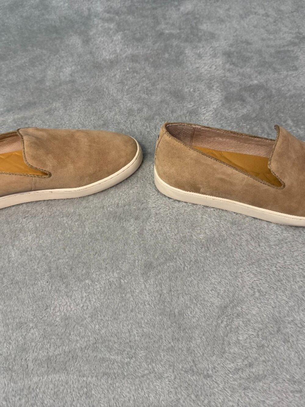BIRDIES Sz 7 Swift Slip On Tan Suede Sneakers